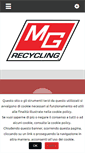 Mobile Screenshot of mgrecycling.it